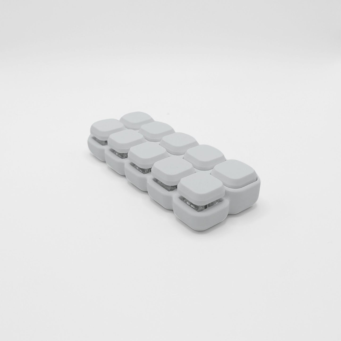Clicker Fidget Double Rangée