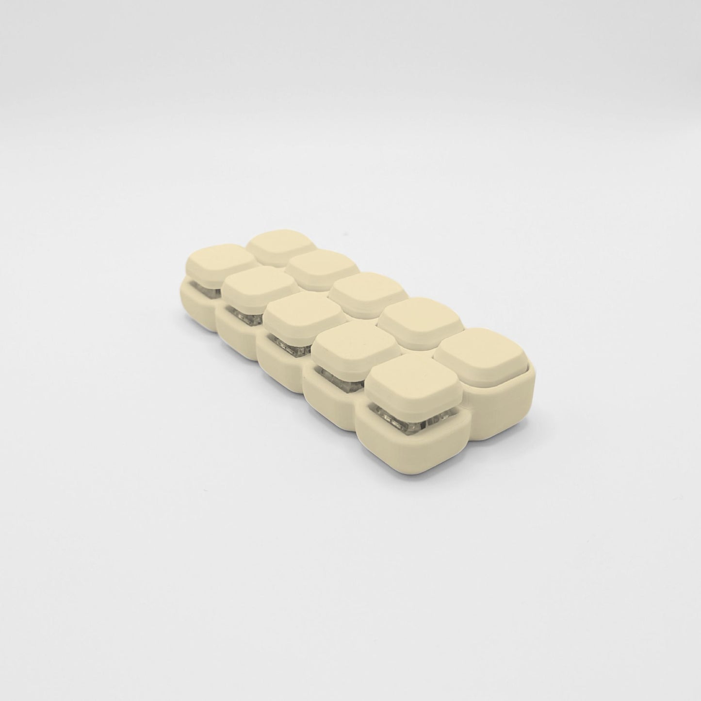 Clicker Fidget Double Rangée