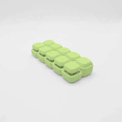 Clicker Fidget Double Rangée