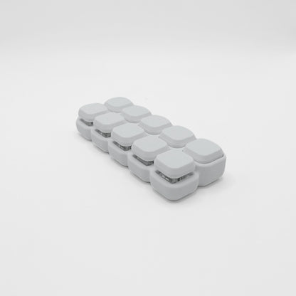 Clicker Fidget Double Rangée