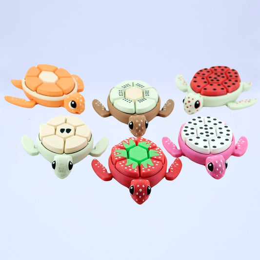 Tortue fruitée Clicker Fidget